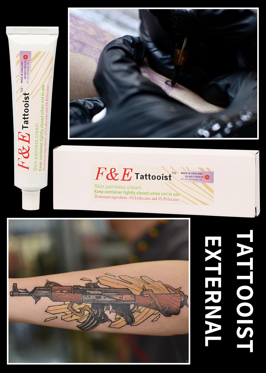 Factory F&E Tattooist Numbing Ointment Microblading Permanent Makeup Beauty Tattoo Topical Anesthesia Cream Supply