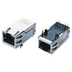 KRJ-339NL 33mm length cat6 gigabit rj45 shielded connector / plug Integrated