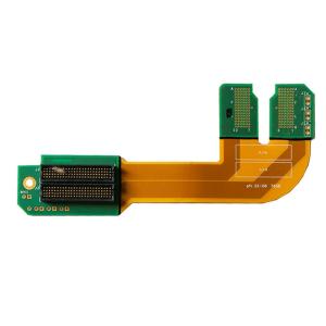 China 6 Layer Quick Turn Semi Rigid Flexible PCB Manufacturers 0.2mm Pitch factory