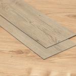 Waterproof Wood Grain Vinyl Tile , LVT Click Flooring Quiet Sound Insulation