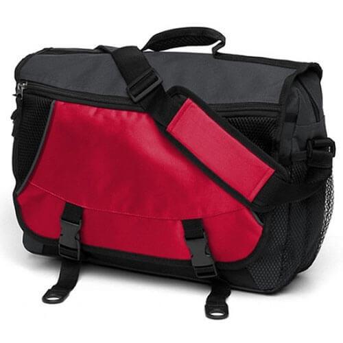 Large Capacity Waterproof Polyester Shoulder Bag with Velcro Closer Plastic