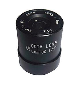 China sell 6mm megapixel CS CCTV Lens/New Lens factory