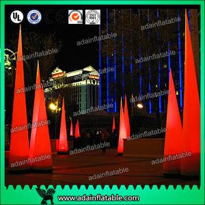 China Customized Lighting Inflatable Cone For Outdoor Event Decoration Party Decoration factory