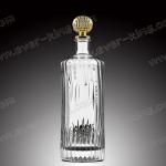 Whisky Brandy Empty Glass Bottles 750ml With Stopper Cork