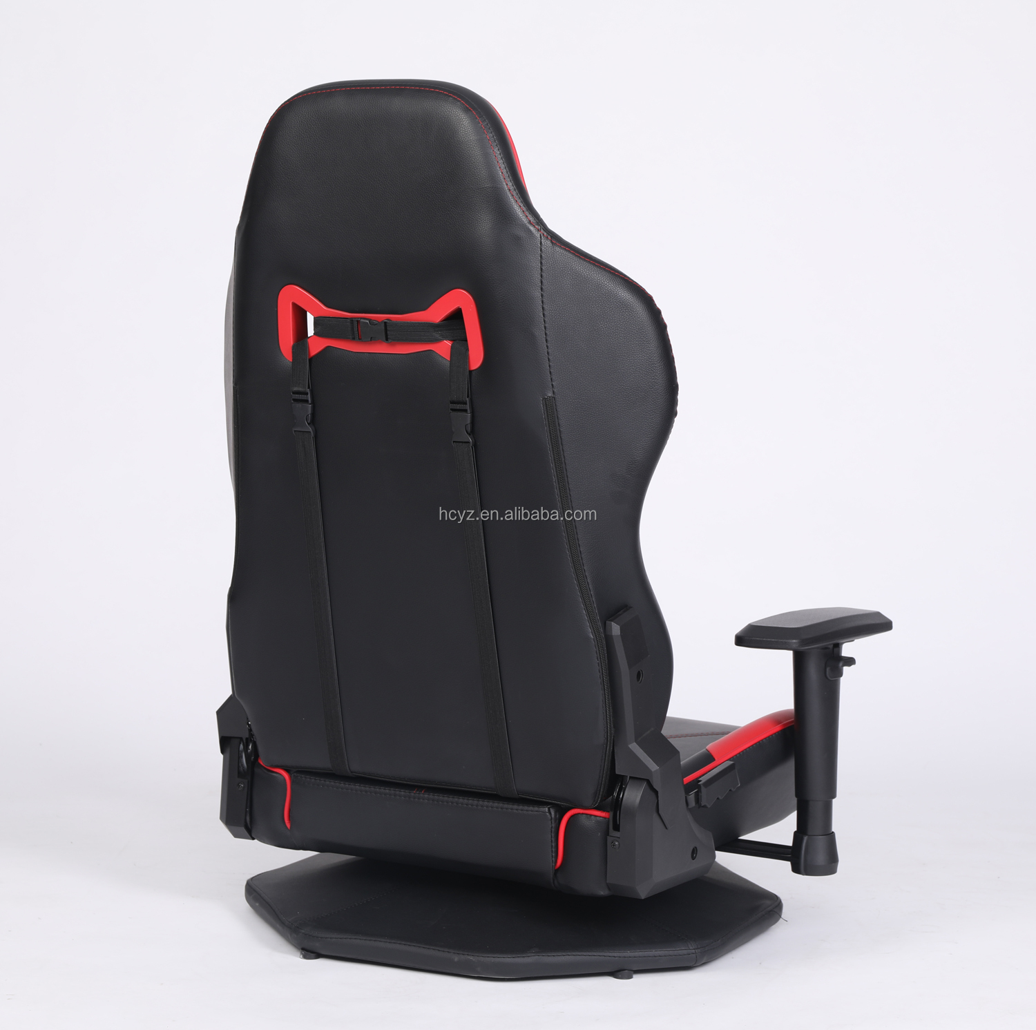 NO Foot Fixed Chassis Rotating Esports Chair HCYZ PVC Leather Computer Racing Gaming Chair