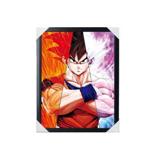 China Hot Sale Anime Dragon Ball 3d Lenicular Sheet Holographic Lenticular Anime Poster 3d Picture For Wall factory