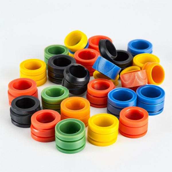 China Micro-wave Extruded Black Rubber Moulding Parts for Industrial Applications factory