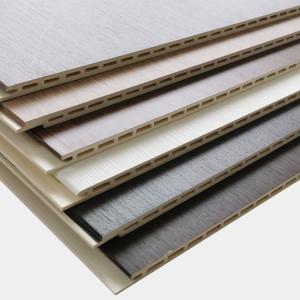 China Exterior Fluted WPC Wall Panels Cladding Wood Plastic Composite factory