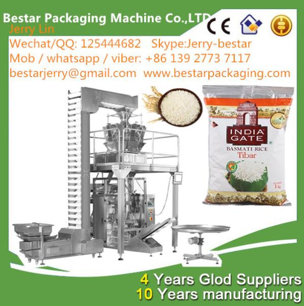 Full Automatic High-precision Food Weight Measuring Plastic Bag Packaging