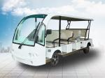 Battery Operated Electric Sightseeing Car With 11 Seats Low Noise Long Service