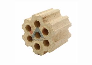 China Stove Furnace Alumina Refractory Bricks Clay Fire Proof Checker Brick factory