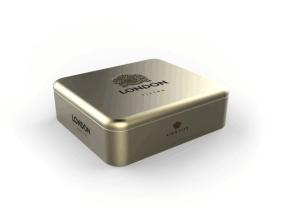 China Luxury Rectangular Cigarette Tin Can 0.23mm - 0.35mm thickness factory