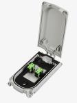Waterproof Fiber Optic Distribution Box PC ABS For Outdoor Use