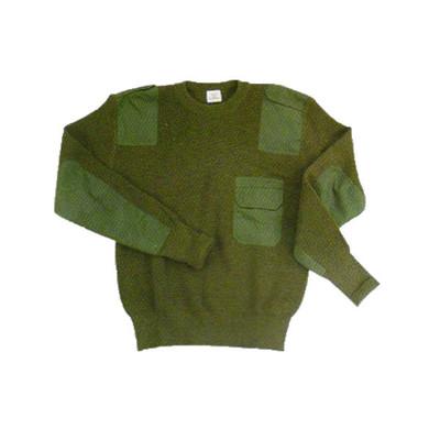 Uniform Customized Chest Pocket V-Neck Knitted Wear Pullover Tactical Wear