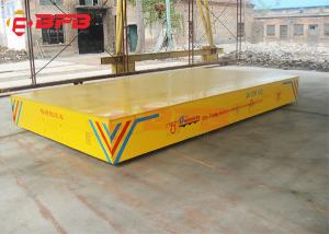 China Steerable Trailer Trackless Transfer Cart Battery Powered factory