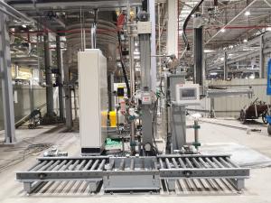 China IBC Drum Decanting System 200L Drum Decanting Machine factory