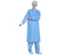 Sterile Non Woven Disposable Surgical Gowns Knitted Cuff For Hospital Use