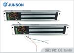 12 / 24V DC Electromagnetic Lock 600lbs JS-280SLD Zinc Finishes With Door Lock