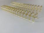 7/8 Inch Plated Coil Spiral Book Binding Steel Wire 20.6mm Thickness