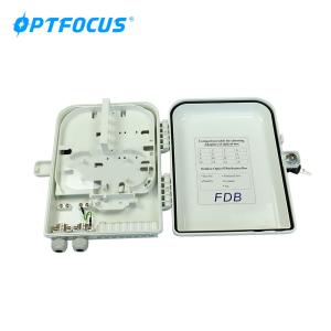 China CATV Networks 8cores FTTH Termination Box 1/8 Splitter factory