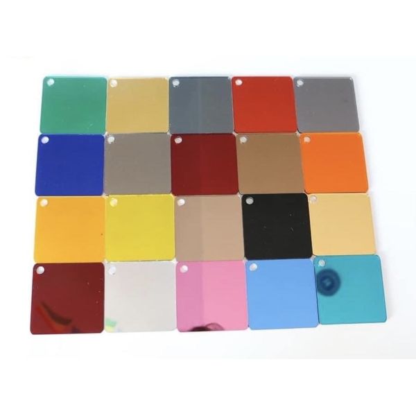 Durable and Versatile Double side 1mm PMMA Plexiglass Bronze Mirror Acrylic Sheet