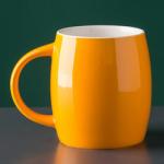 red blue polychrome printed coffee mugs wholesale engrave personalized custom