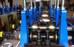 Building Bearing Beam Steel Punchable Metal Pipe Making Machine 80m/Min