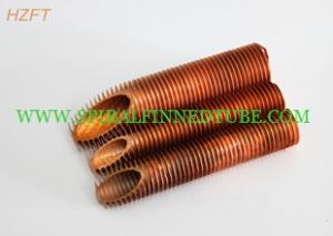 China Copper / Cupronickel Clean Condenser Coil And Fins For Heat Exchanging factory