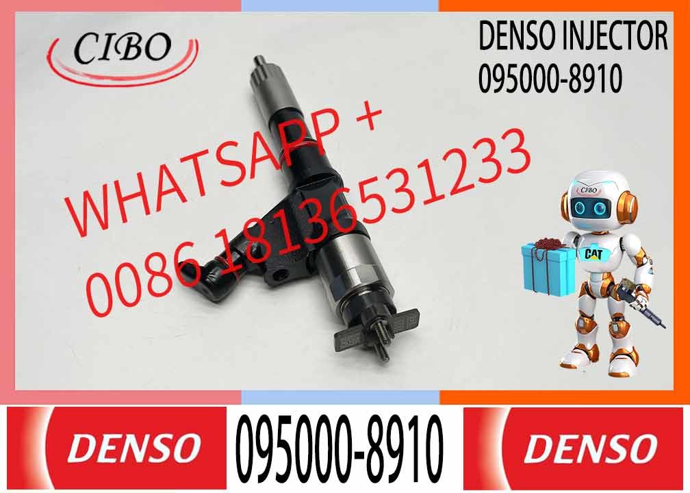Common Rail Diesel Fuel Injector 095000-8910 095000-8011 VG1246080106