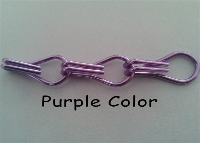 Vertical Hanging Anodizing Finished Chain Door Fly Screen