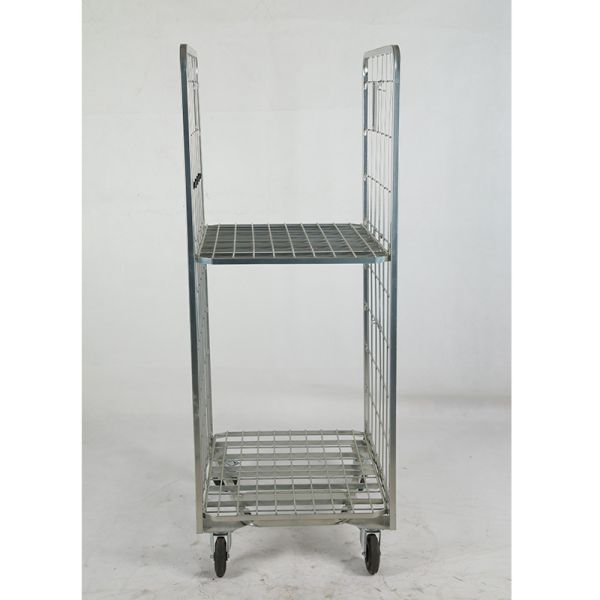 Light Duty 52KG 4 Sided Nesting Folding Roll Cage Containers