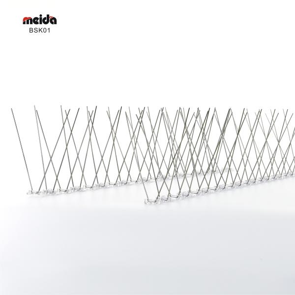 Effective Outdoor Stainless Steel Anti Pigeon Bird Spikes Deterrent Device for