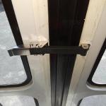 Rubber Elastic Stainless Steel Latches Buckle Holder Internal Button Hook For