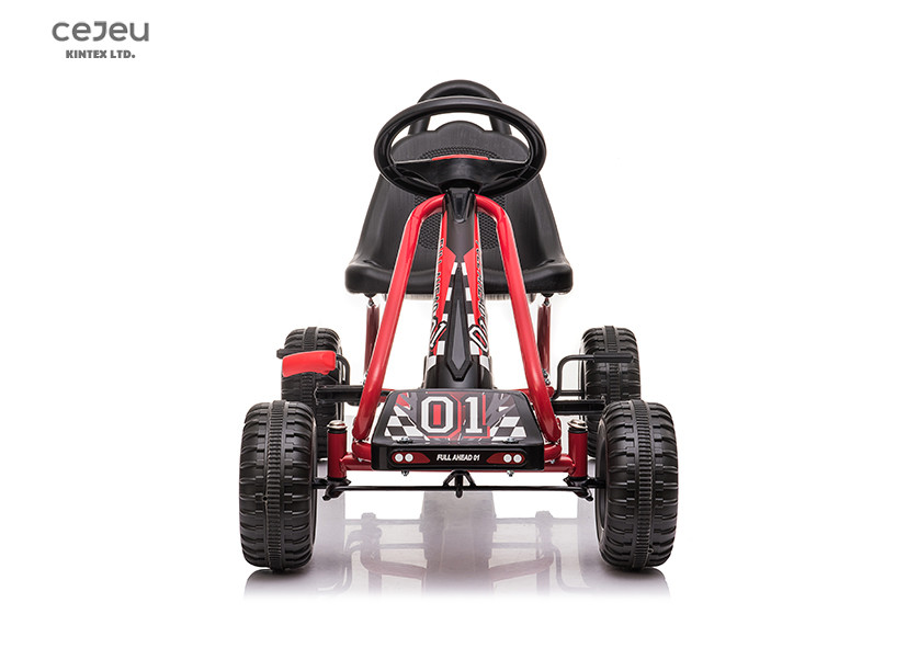 EN71 Kids Go Karts Adjusted Seat Ride On Pedal Go Kart With Brake