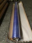 Transparent 0.08mm PVC Soft Film Plastic Clear Film 42PHR 245cm Width For