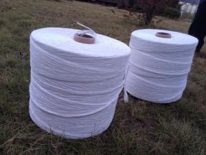 China Fibrillated Split Film PP Filler Yarn Polypropylene Filler In Jumbo Spools factory