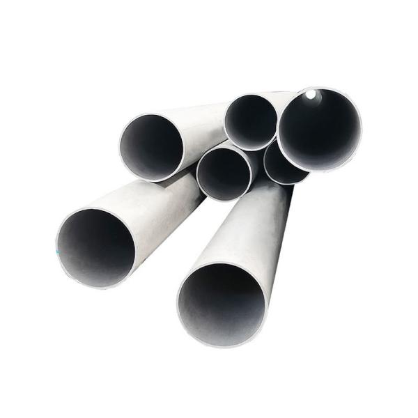 Gas Pipe ASTM A312 304L 316L 6mtr Seamless Stainless Steel Pipes Grey White