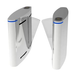 China 250mm Telescopic Flap Barrier Turnstile Bidirectional Baffle Gate Turnstile on sale