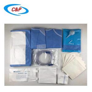 China Medical Drapes Hospital Nonwoven Blue Cesarean Surgery Pack for Cesarean Section factory