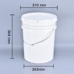 Boiling Water-Friendly 5 Gallon Fishing Bucket With Lid for Occasion Selection