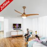 Plastic Blade Inverter 60W Electric Ceiling Fan Indoor Decorative Lighting