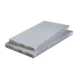 China Qingdao Port Loading PVDF PE Coated Aluminum Honeycomb Panels for Roof Partition Wall factory
