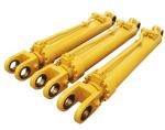 Wheel Loader Smaller Excavator Hydraulic Cylinder Steel Body Material