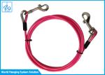 Safe And Secure Pet Tie Out Cable Coated Steel Dogs Camping Cable