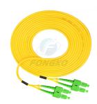 Pvc 3 meters Material Best Quality Indoor Sc Duplex Fiber Optic Patchcord
