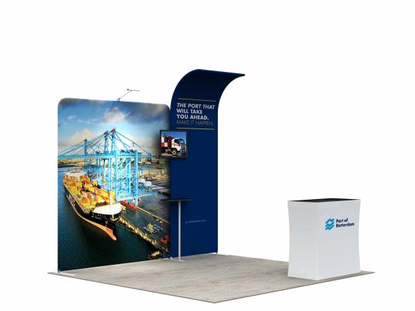 3*3M Modular Convention Booth Displays Easy Assemble Straight Flat Advertising