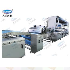 China Automatic Hard and Soft Biscuit Production Line Biscuit Making Machine 304 Stainess Steel factory