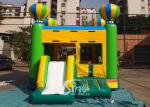 Crazy fun outdoor kids inflatable balloon combo castle on sale made of best pvc