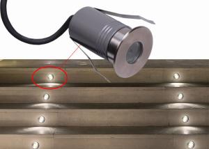 China DMX Warm White 3Watt LED In-ground Driveway Lights with 30° Beam Angle factory