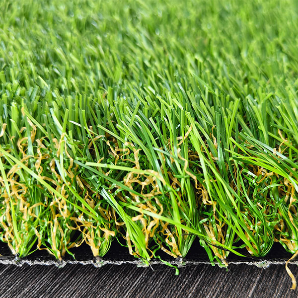 Non Polluting Landscape Artificial Turf 40mm Green Artificial Grass With 3/8 Gauge Environmental Protection